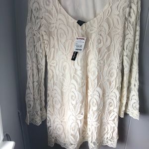 Off white lace dress